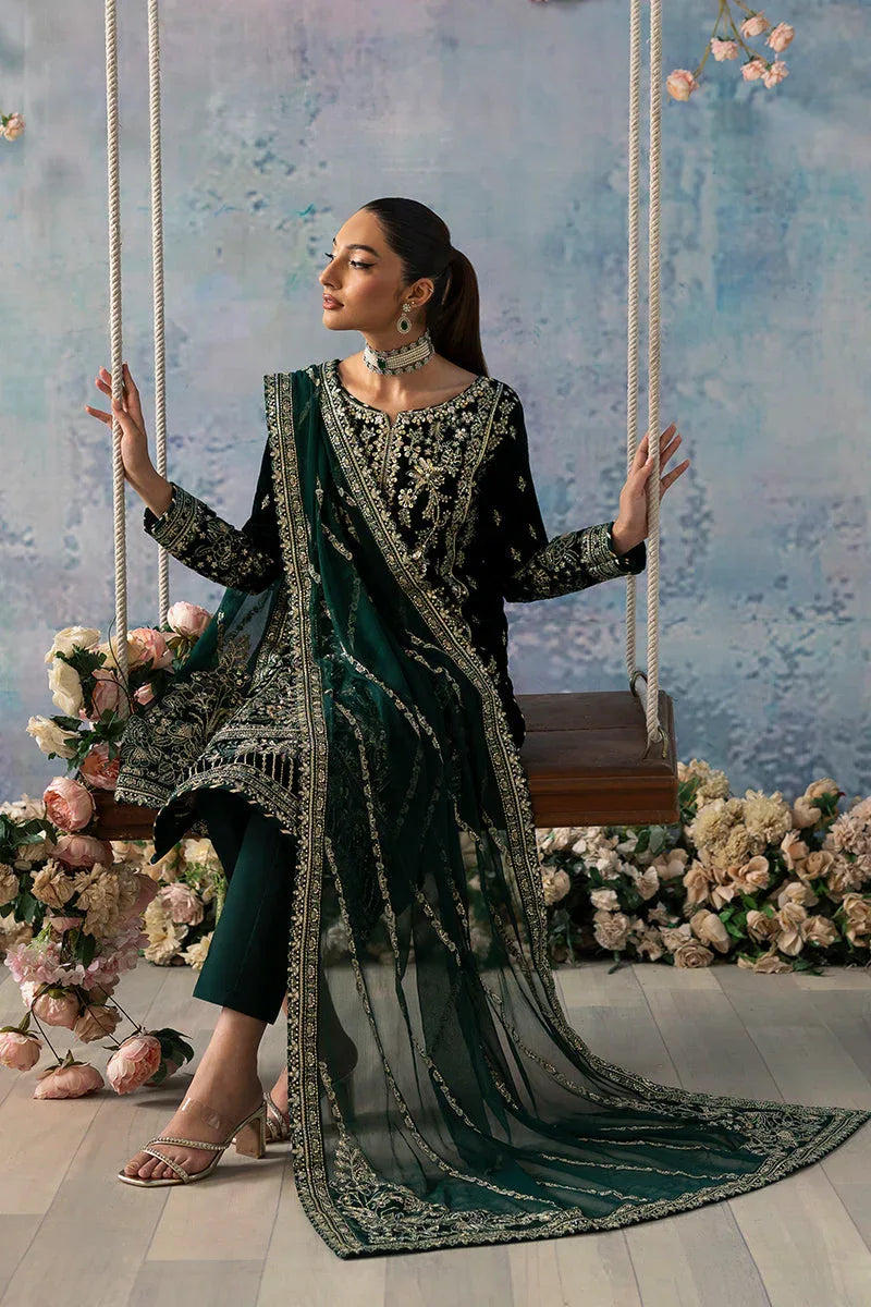 Gulaal | Celeste Velvet 24 | Eden - Aqsa Fabrics