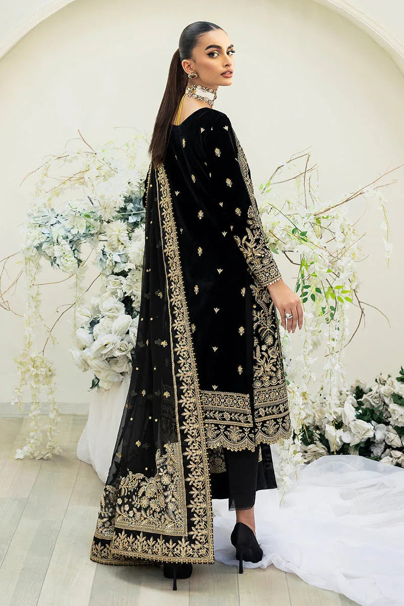 Gulaal | Celeste Velvet 24 | Velour - Aqsa Fabrics