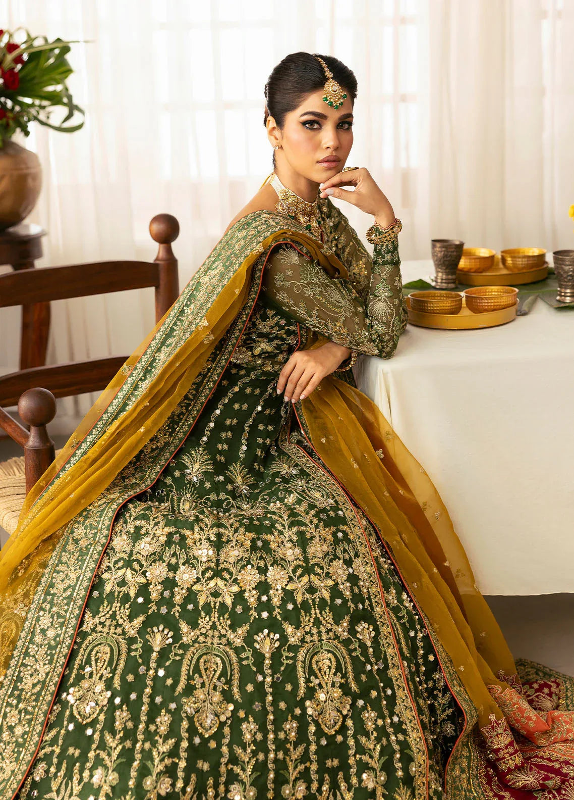 Gulaal |  Chaandni Wedding Formals |  Maahru - Aqsa Fabrics