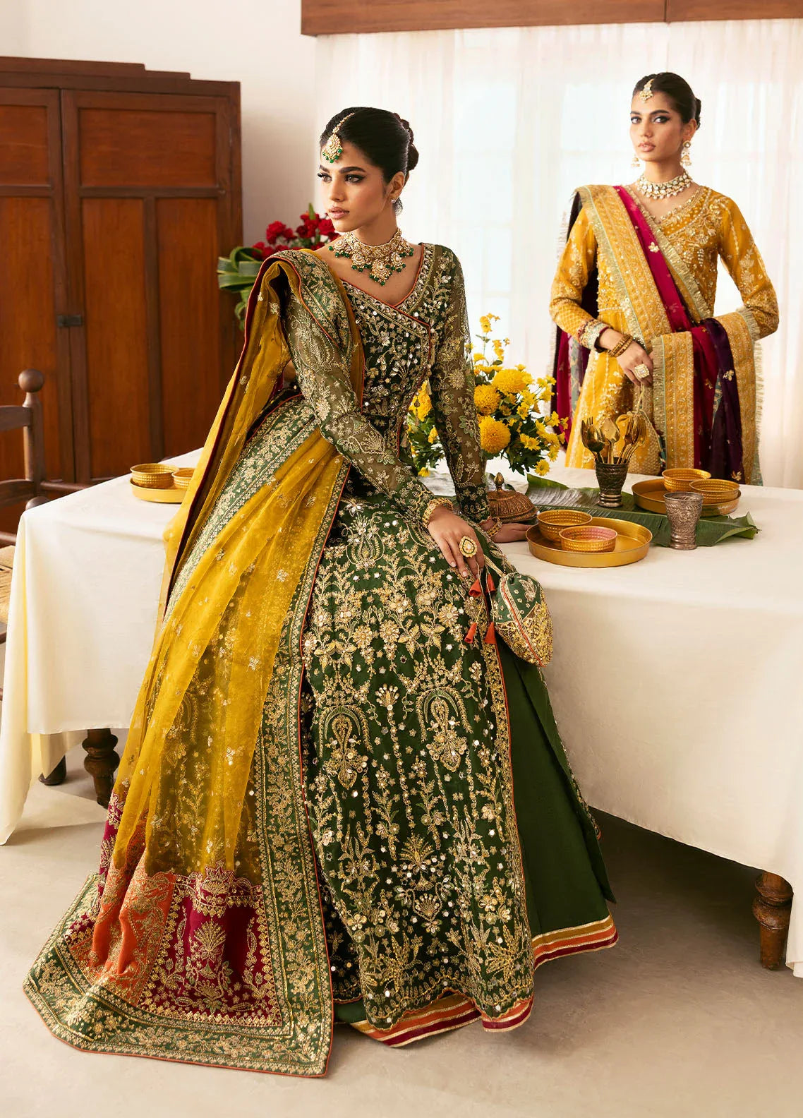 Gulaal |  Chaandni Wedding Formals |  Maahru - Aqsa Fabrics
