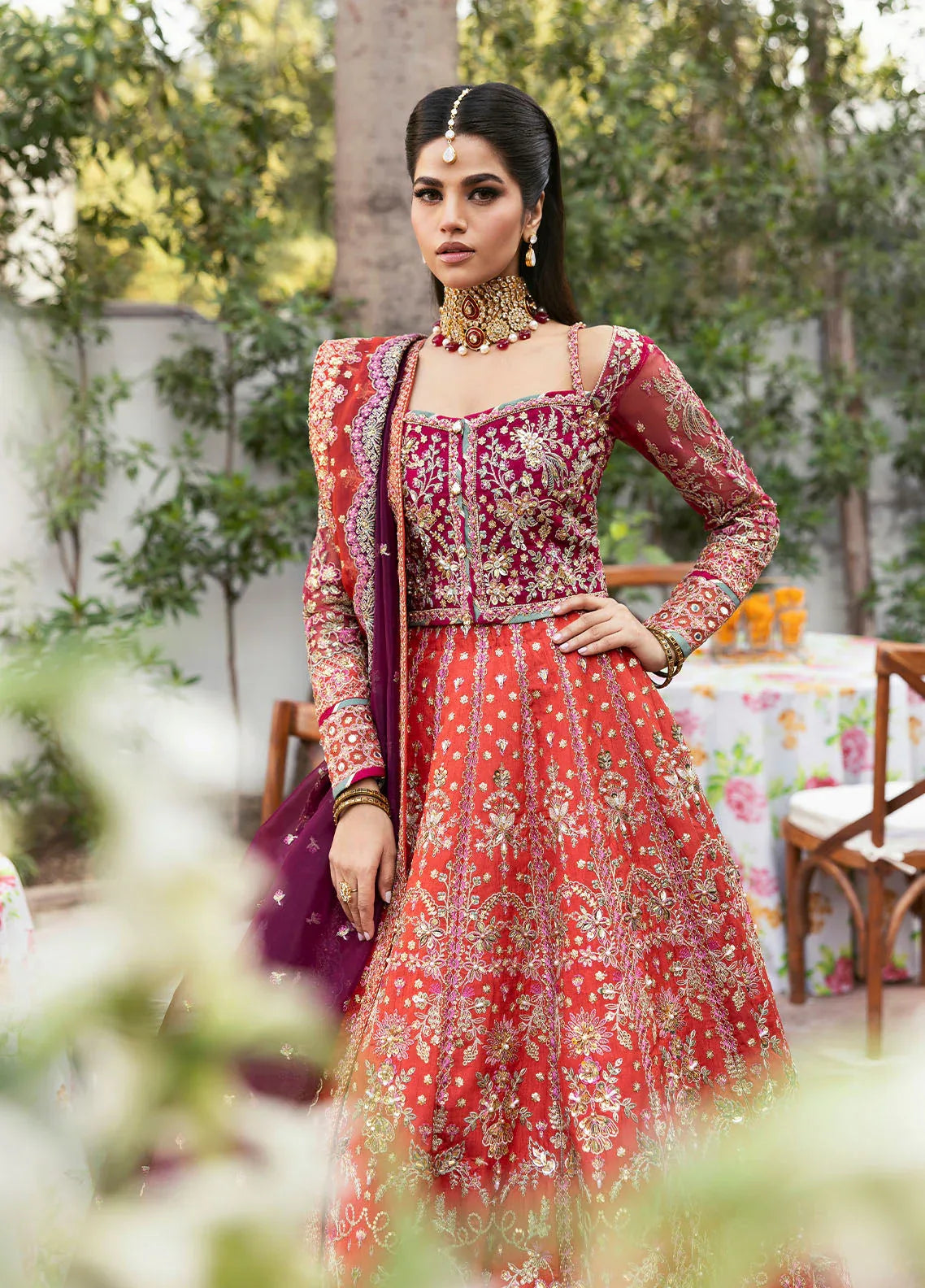 Gulaal |  Chaandni Wedding Formals |  Shabnam - Aqsa Fabrics