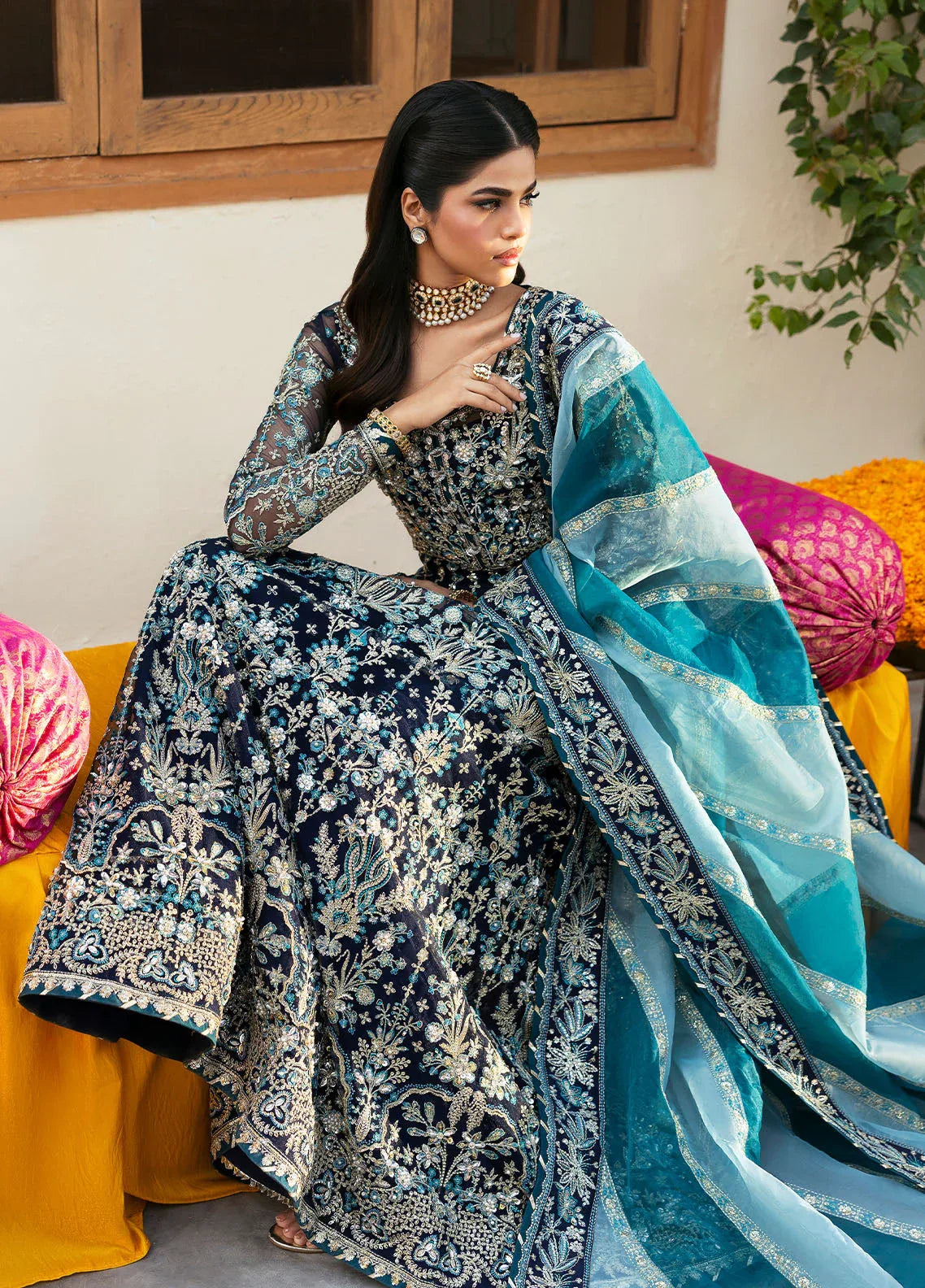 Gulaal |  Chaandni Wedding Formals | Meena - Aqsa Fabrics