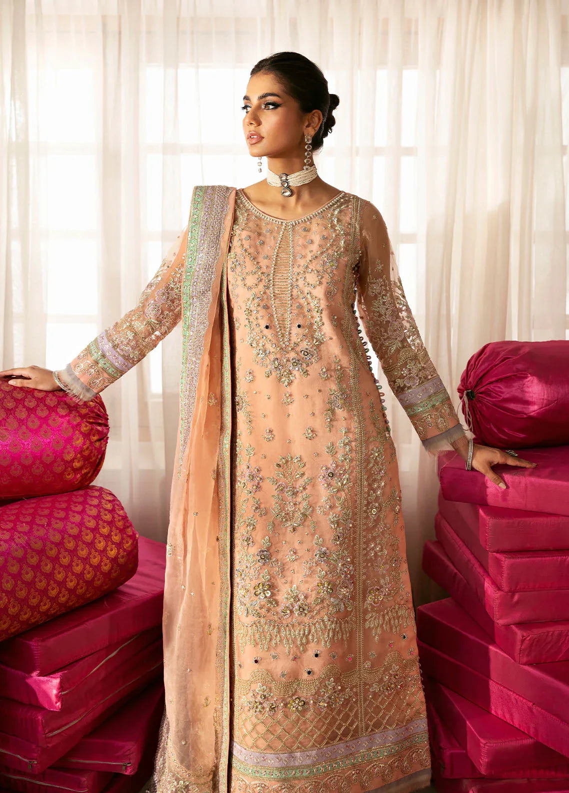 Gulaal |  Chaandni Wedding Formals | Raniya - Aqsa Fabrics