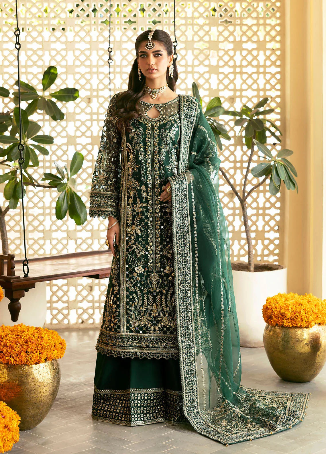 Gulaal |  Chaandni Wedding Formals | Zayra - Aqsa Fabrics