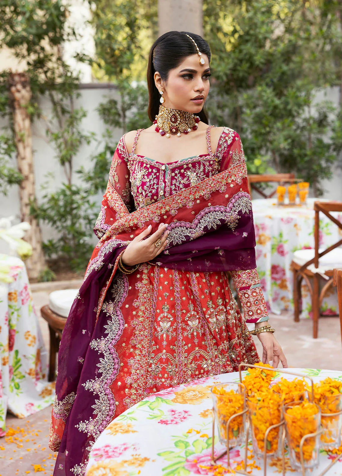 Gulaal |  Chaandni Wedding Formals |  Shabnam - Aqsa Fabrics