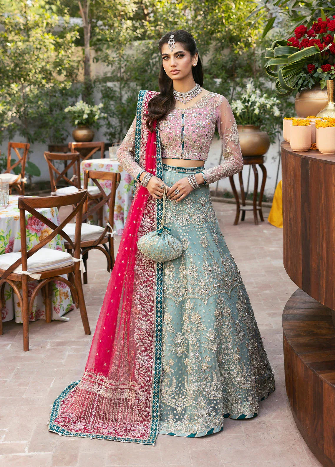 Gulaal |  Chaandni Wedding Formals | Shanaya - Aqsa Fabrics