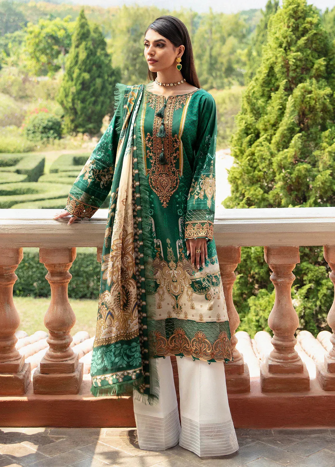 Gulaal | Springtime Ballet | AYSE (GL-L-24V1-01) - Aqsa Fabrics