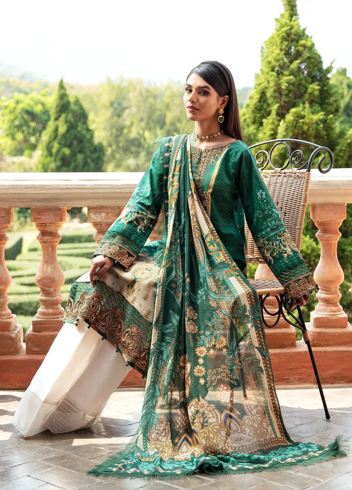 Gulaal | Springtime Ballet | AYSE (GL-L-24V1-01) - Aqsa Fabrics