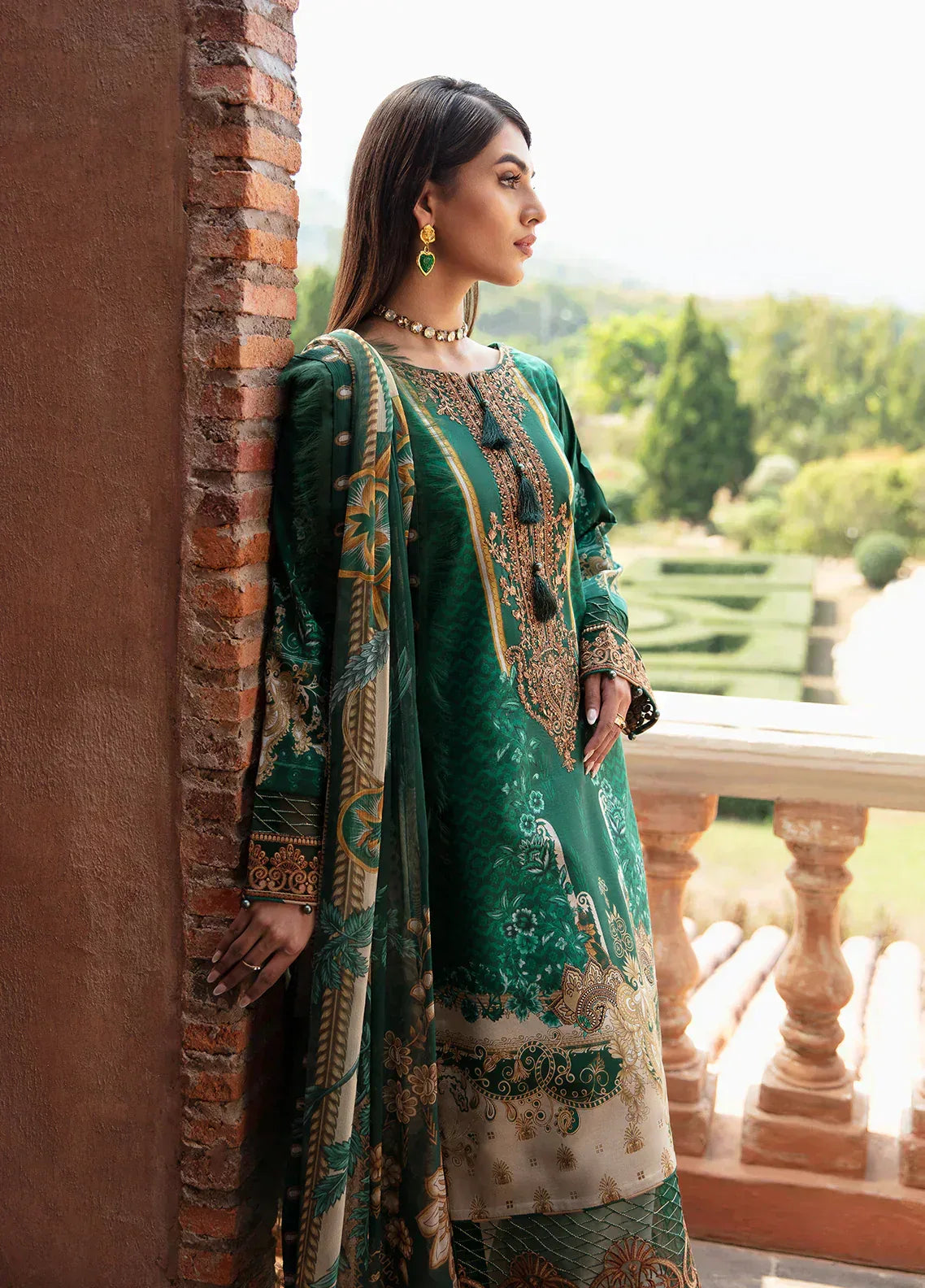 Gulaal | Springtime Ballet | AYSE (GL-L-24V1-01) - Aqsa Fabrics
