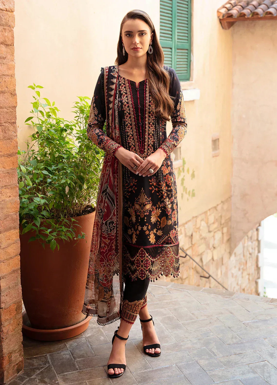 Gulaal | Springtime Ballet | LEYLA (GL-L-24V1-10) - Aqsa Fabrics