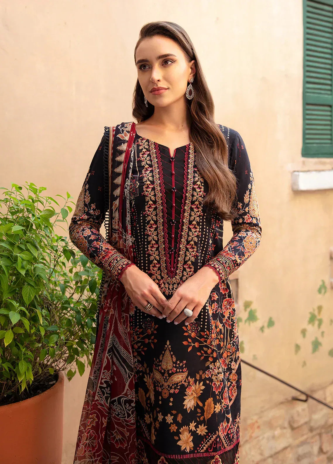 Gulaal | Springtime Ballet | LEYLA (GL-L-24V1-10) - Aqsa Fabrics