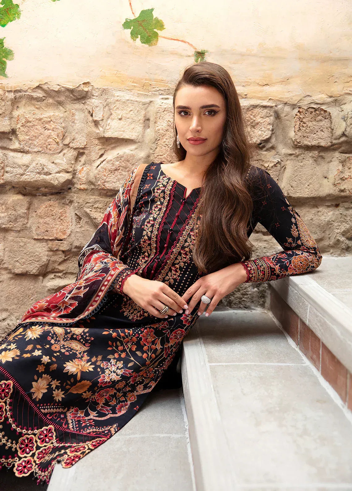 Gulaal | Springtime Ballet | LEYLA (GL-L-24V1-10) - Aqsa Fabrics