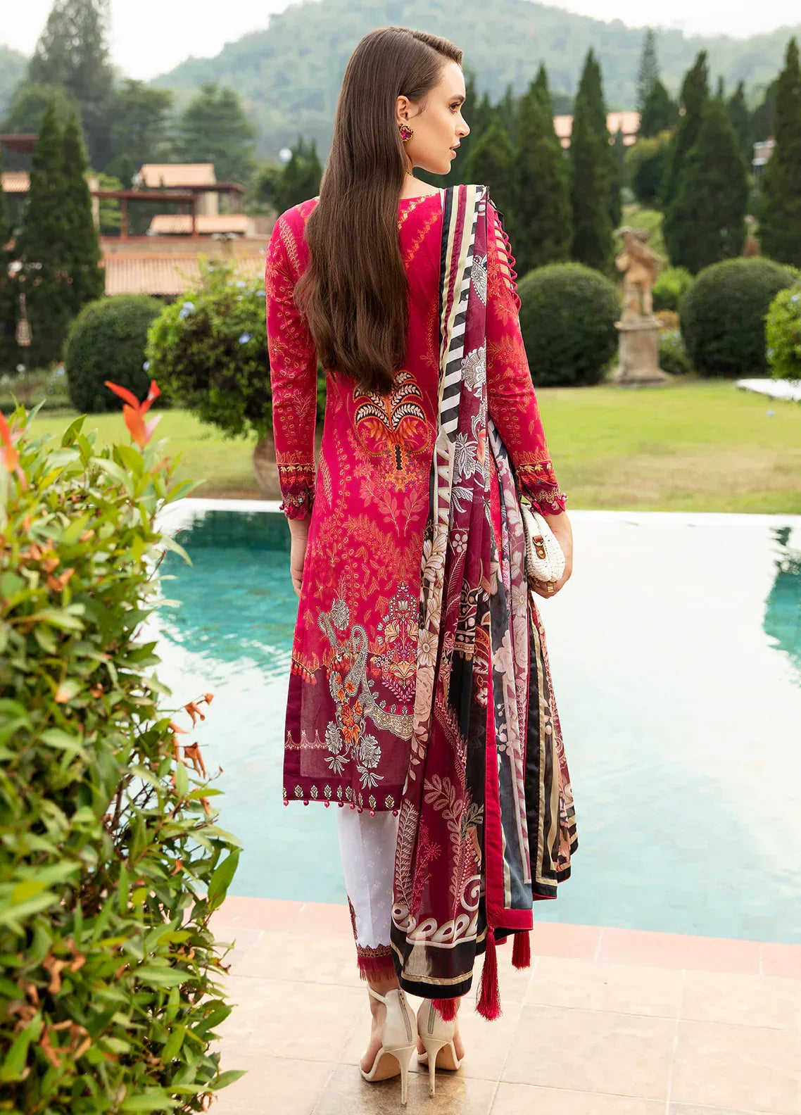 Gulaal | Springtime Ballet | CHERIE (GL-L-24V1-04) - Aqsa Fabrics