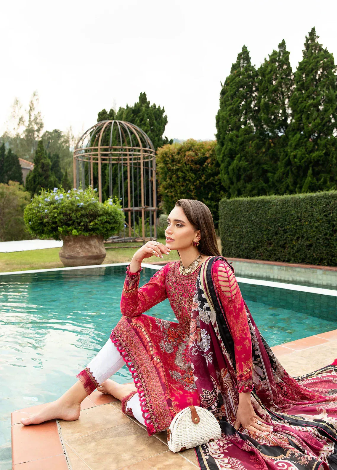 Gulaal | Springtime Ballet | CHERIE (GL-L-24V1-04) - Aqsa Fabrics