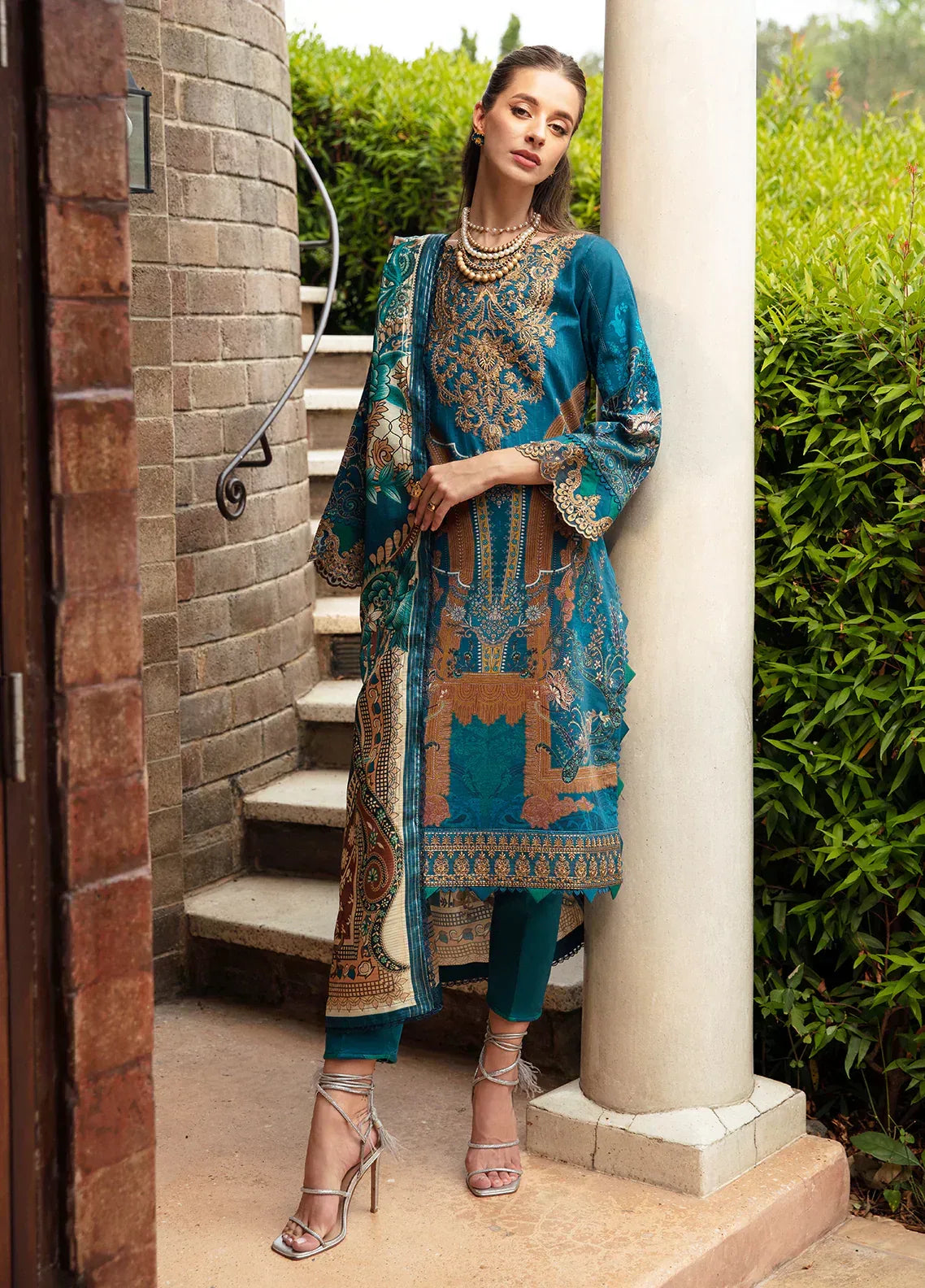 Gulaal | Springtime Ballet | ESILA (GL-L-24V1-03) - Aqsa Fabrics