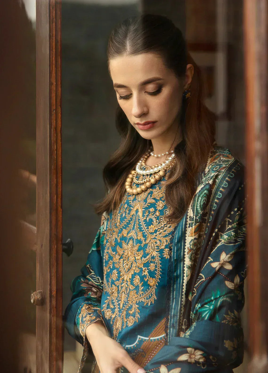 Gulaal | Springtime Ballet | ESILA (GL-L-24V1-03) - Aqsa Fabrics
