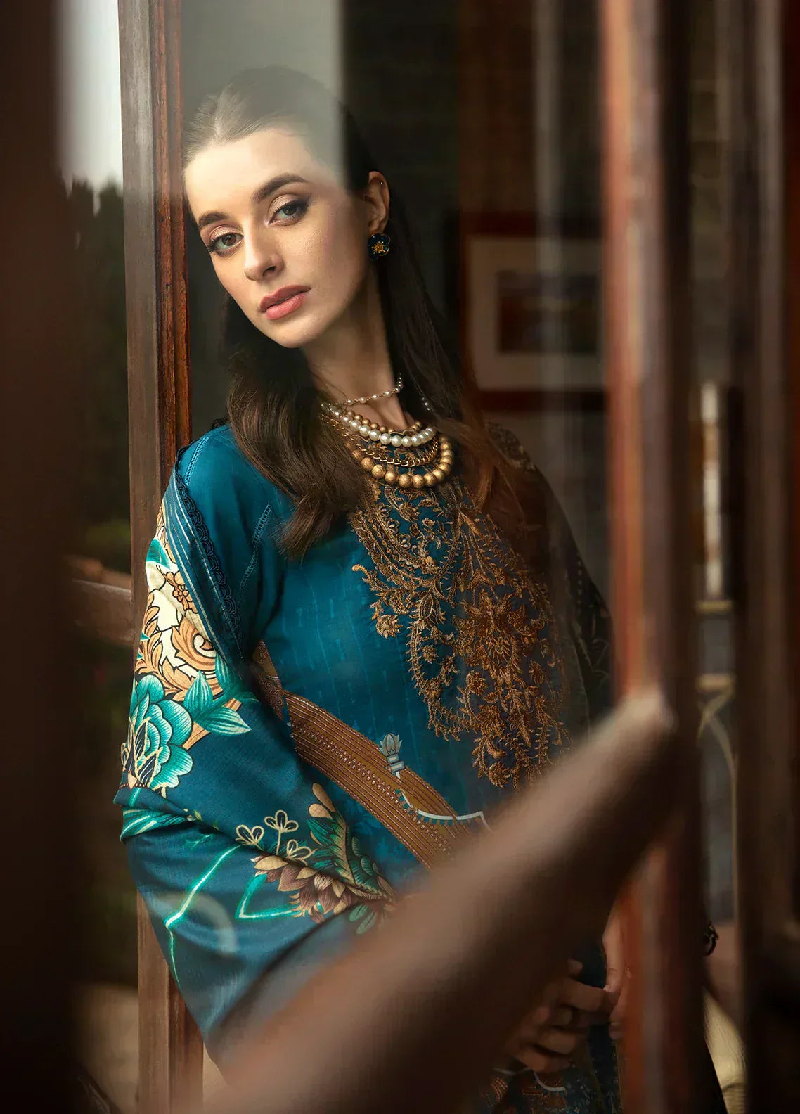 Gulaal | Springtime Ballet | ESILA (GL-L-24V1-03) - Aqsa Fabrics