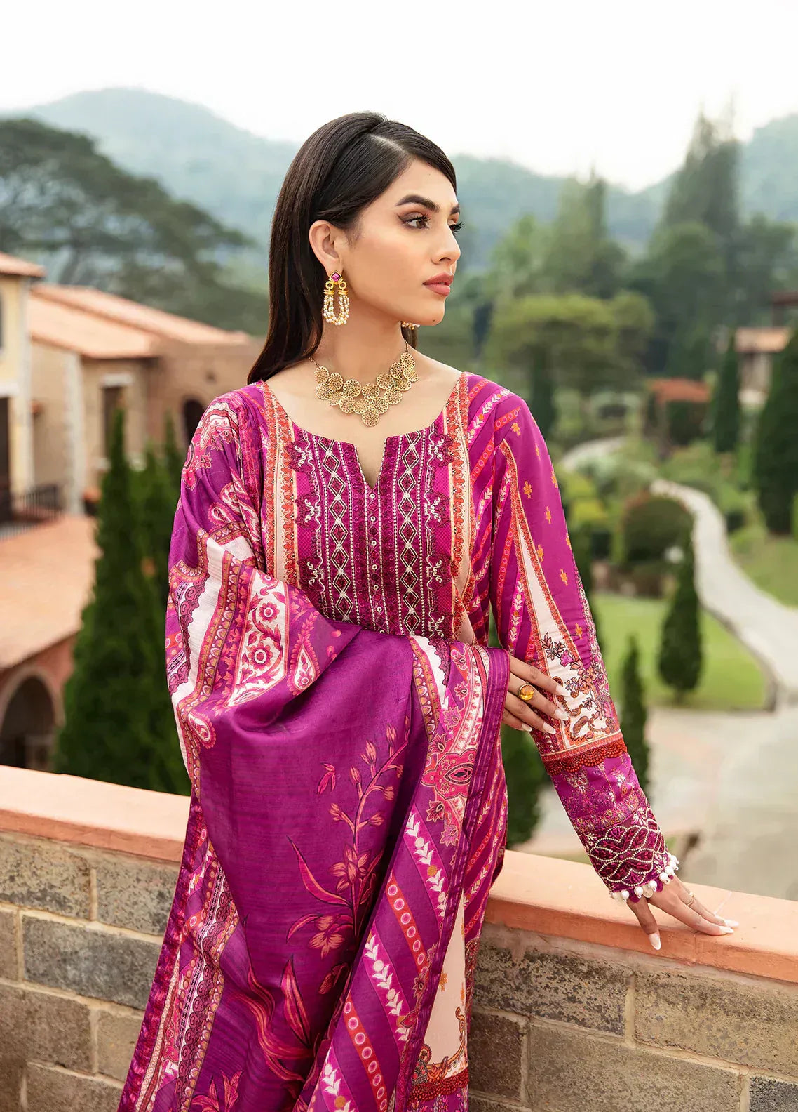Gulaal | Springtime Ballet | ALAARA (GL-L-24V1-11) - Aqsa Fabrics