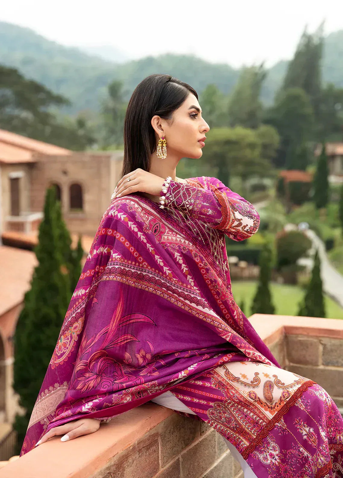 Gulaal | Springtime Ballet | ALAARA (GL-L-24V1-11) - Aqsa Fabrics
