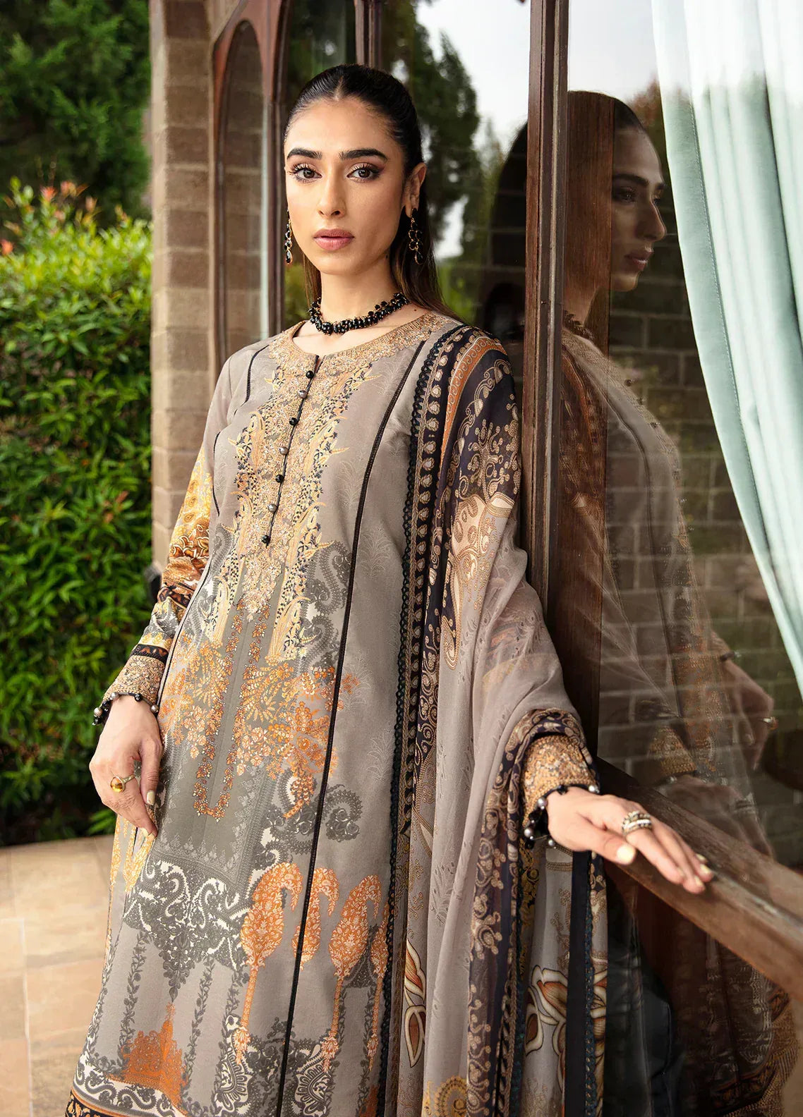 Gulaal | Springtime Ballet | AMIRAT (GL-L-24V1-07) - Aqsa Fabrics