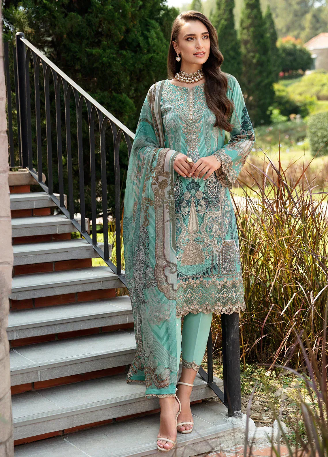 Gulaal | Springtime Ballet | CELINE (GL-L-24V1-06) - Aqsa Fabrics