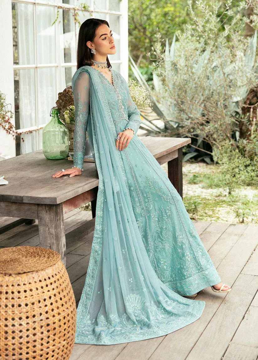 Gulaal | Embroidered Chiffon Eid Collection | IVERIA - Aqsa Fabrics