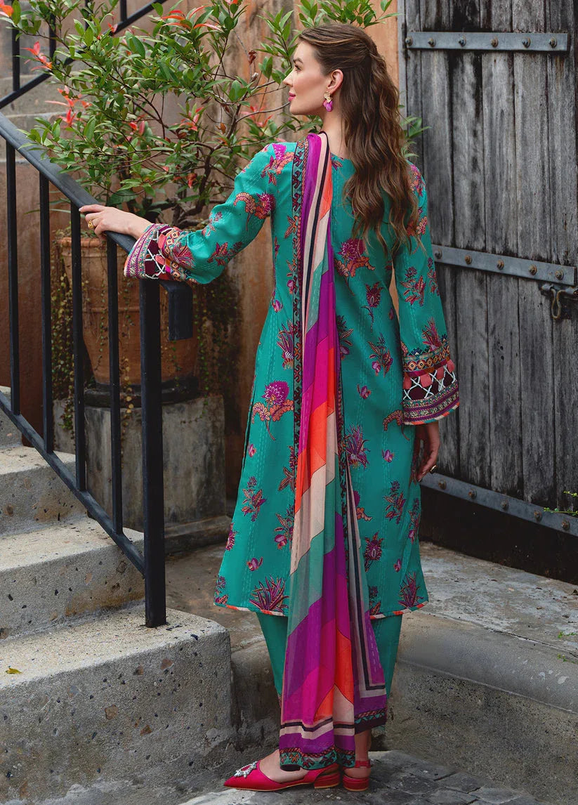 Gulaal | The Enchanted Garden | Almeria - Aqsa Fabrics