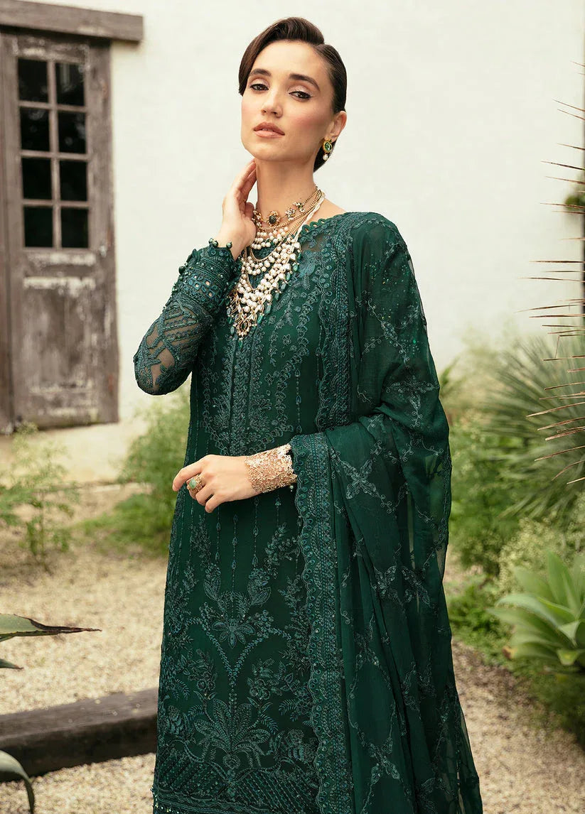 Gulaal | Embroidered Chiffon Eid Collection | CASSIA - Aqsa Fabrics