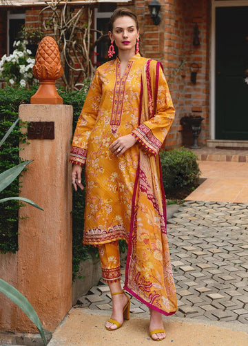 Gulaal | The Enchanted Garden | Florence - Aqsa Fabrics