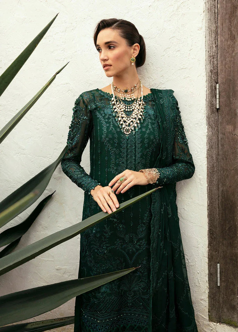 Gulaal | Embroidered Chiffon Eid Collection | CASSIA - Aqsa Fabrics