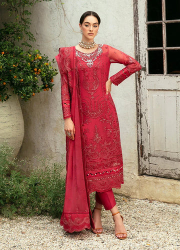 Gulaal | Embroidered Chiffon Eid Collection | ULMARIA - Aqsa Fabrics