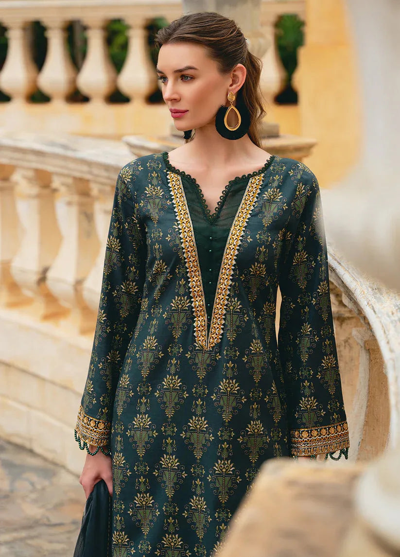 Gulaal | The Enchanted Garden | Villena - Aqsa Fabrics