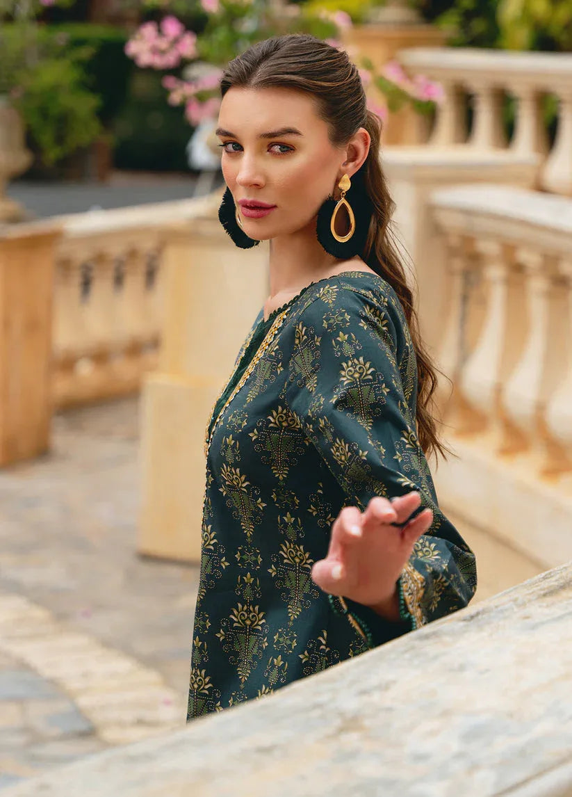 Gulaal | The Enchanted Garden | Villena - Aqsa Fabrics
