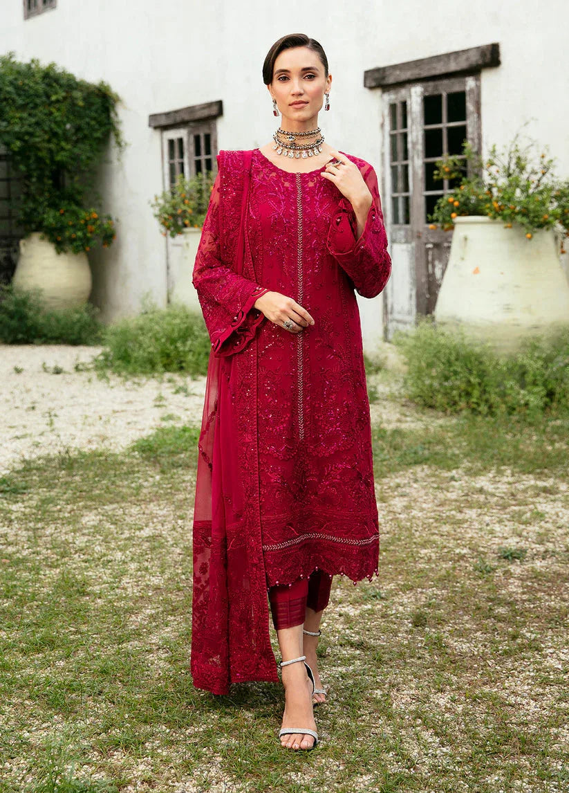 Gulaal | Embroidered Chiffon Eid Collection | MYSARIA - Aqsa Fabrics