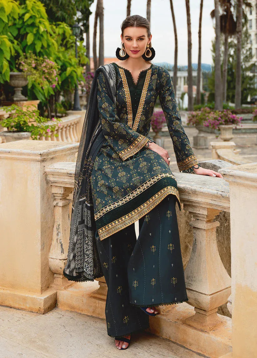 Gulaal | The Enchanted Garden | Villena - Aqsa Fabrics