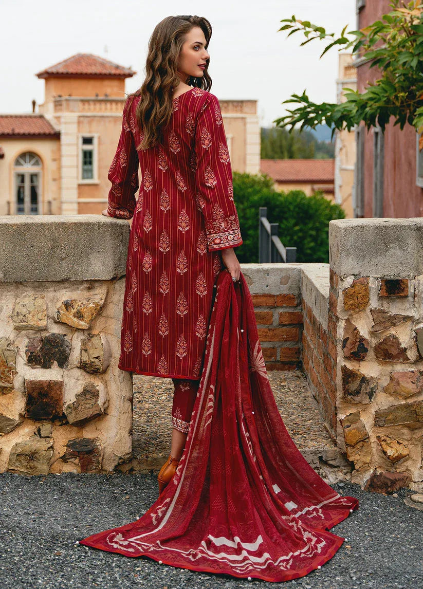 Gulaal | The Enchanted Garden | Vezelay - Aqsa Fabrics