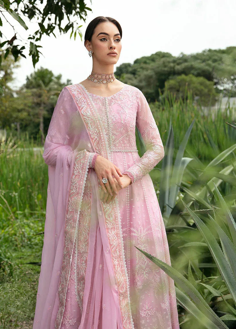Gulaal | Embroidered Chiffon Eid Collection | AMOUR - Aqsa Fabrics