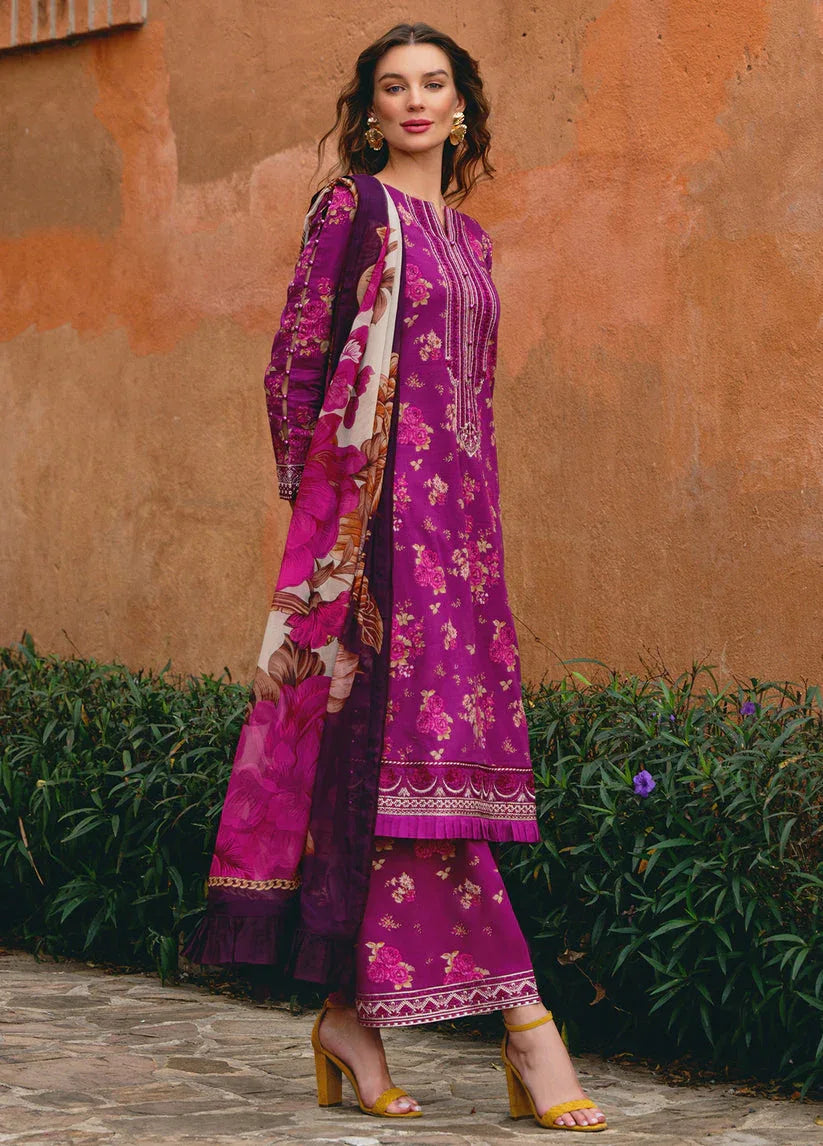 Gulaal | The Enchanted Garden | Vienne - Aqsa Fabrics