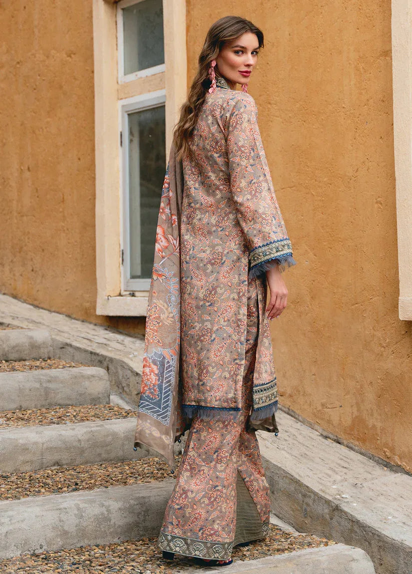 Gulaal | The Enchanted Garden | Avila - Aqsa Fabrics