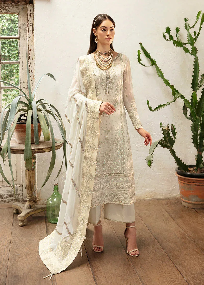 Gulaal | Embroidered Chiffon Eid Collection | ASTERIA - Aqsa Fabrics
