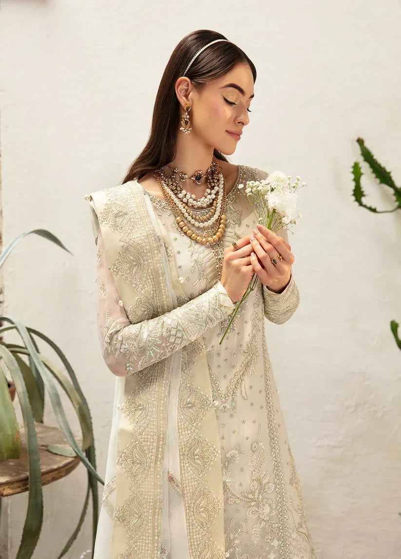 Gulaal | Embroidered Chiffon Eid Collection | ASTERIA - Aqsa Fabrics