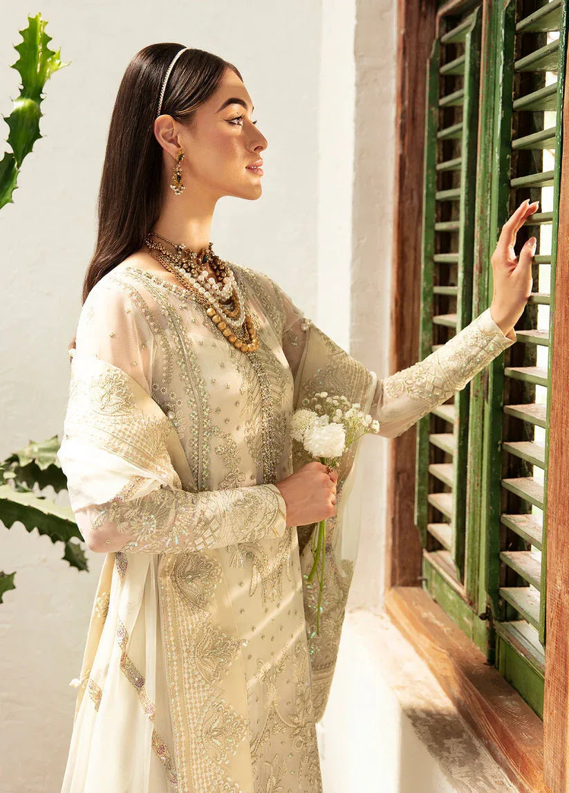 Gulaal | Embroidered Chiffon Eid Collection | ASTERIA - Aqsa Fabrics
