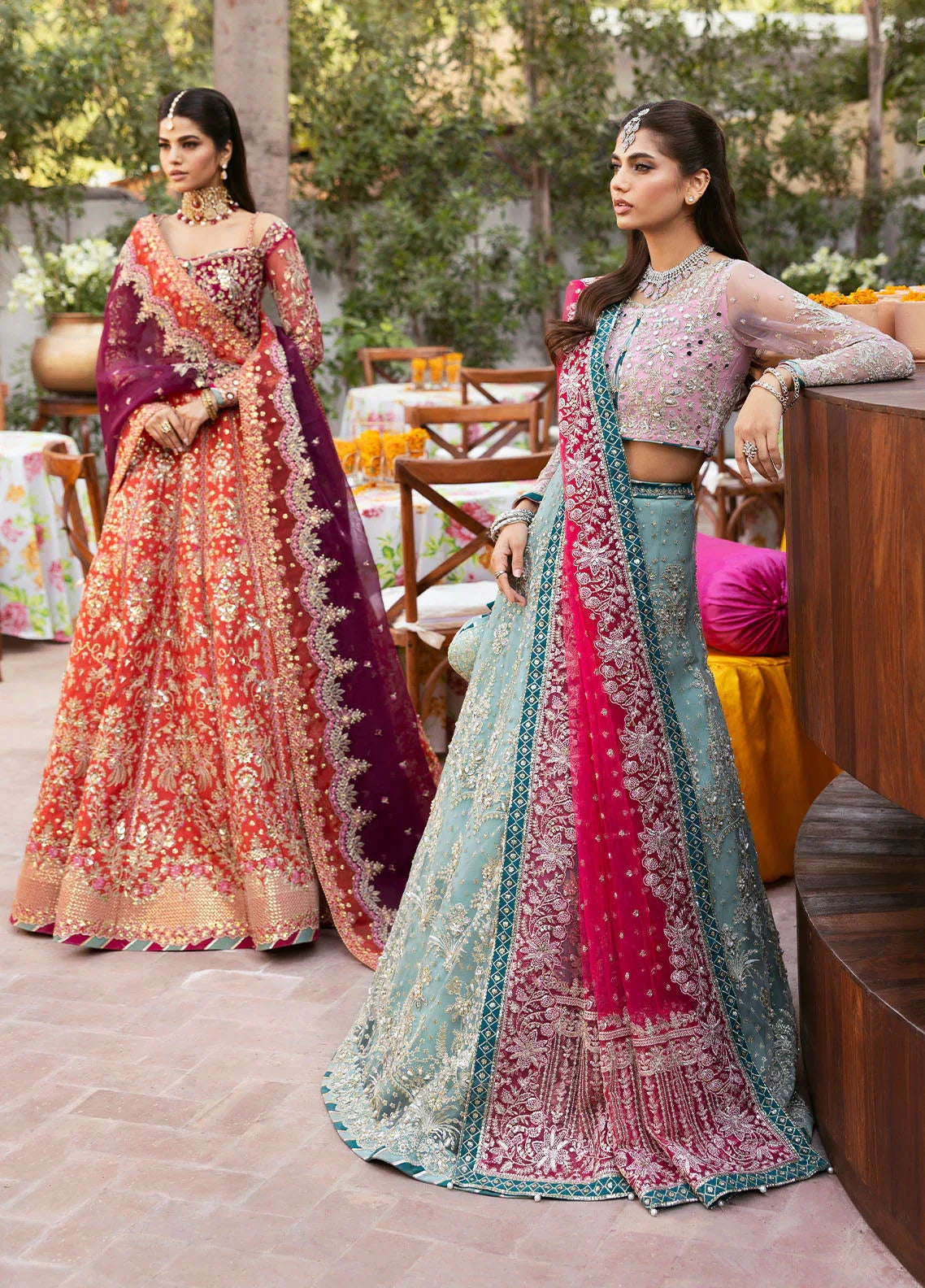 Gulaal |  Chaandni Wedding Formals | Shanaya - Aqsa Fabrics