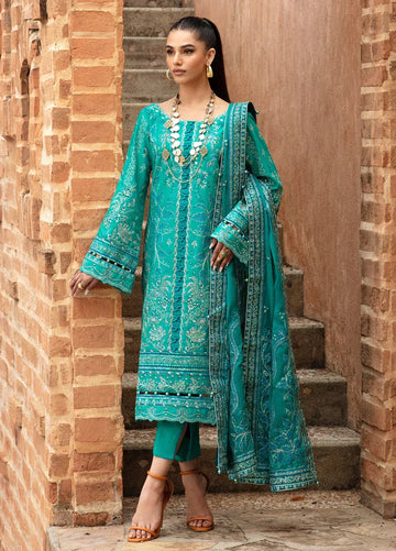 Gulaal | Luxury Lawn 24 | CIANA (GL-LL-24V1-08) - Aqsa Fabrics