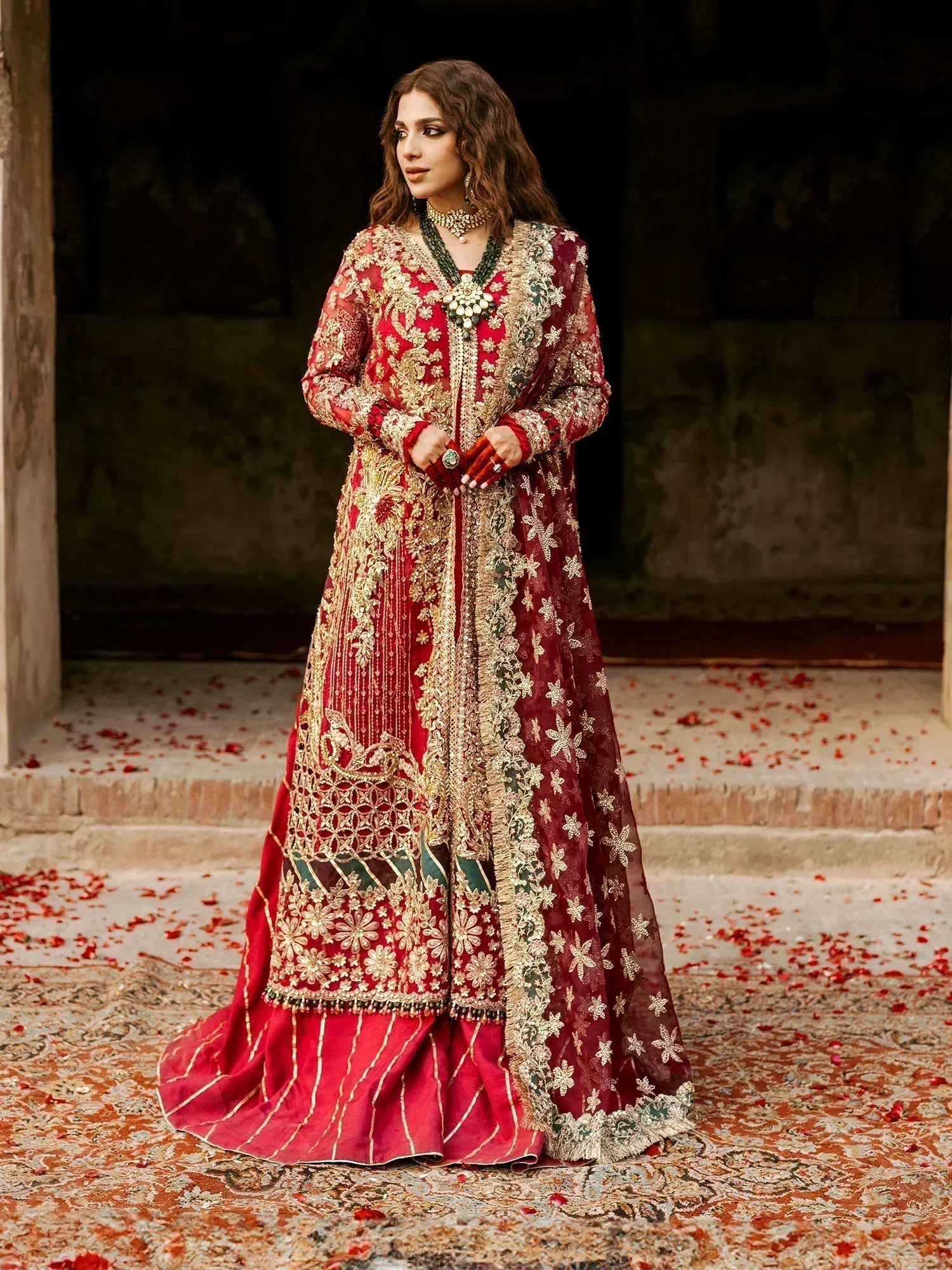 Maryam Hussain | Gulaab Wedding Formals 24 | Ishq - Aqsa Fabrics