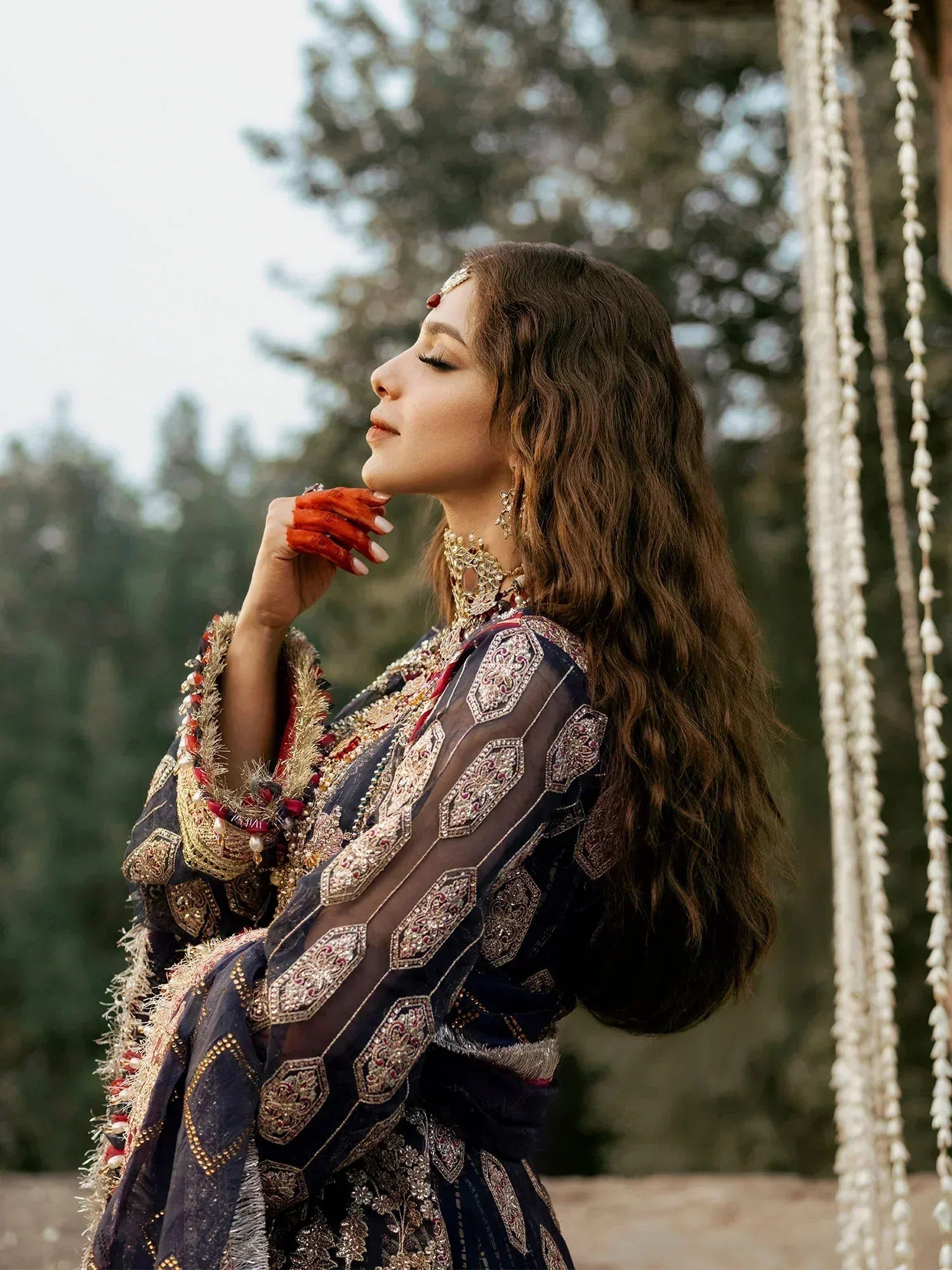 Maryam Hussain | Gulaab Wedding Formals 24 | Ulfat - Aqsa Fabrics