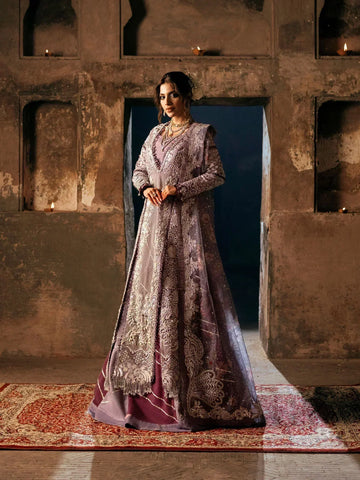 Maryam Hussain | Gulaab Wedding Formals 24 | JHIL MIL - Aqsa Fabrics