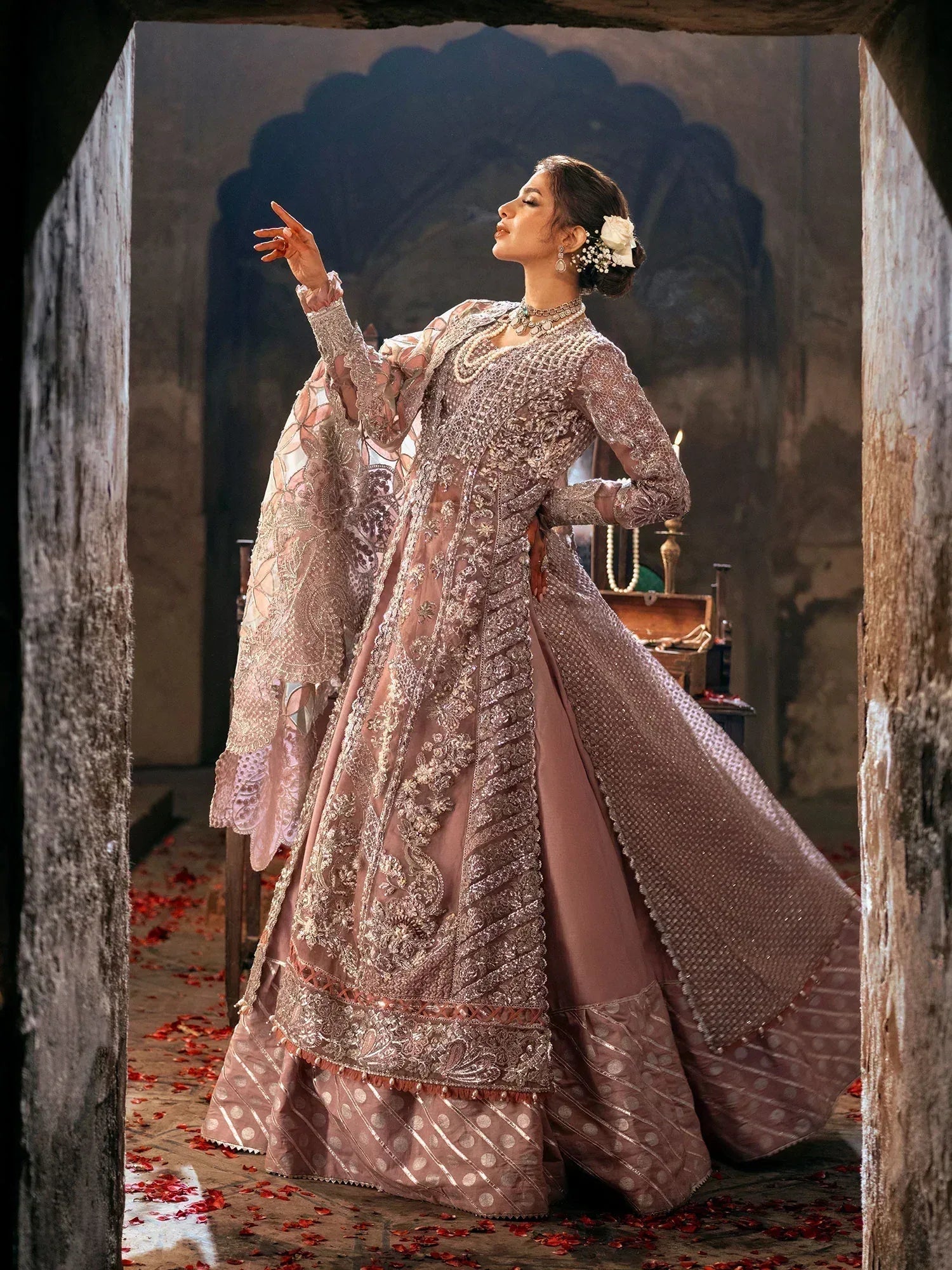 Maryam Hussain | Gulaab Wedding Formals 24 | Mahi - Aqsa Fabrics