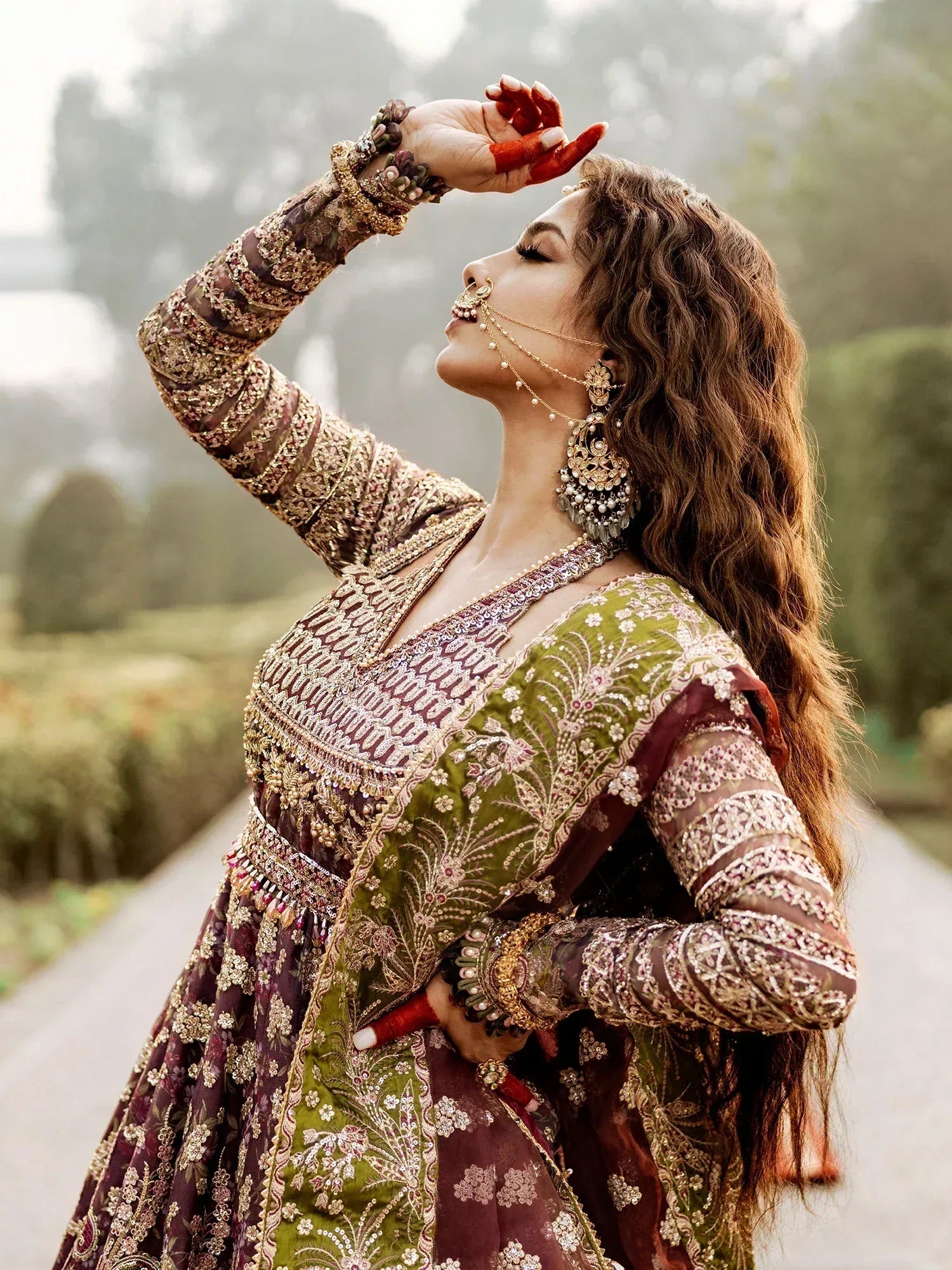 Maryam Hussain | Gulaab Wedding Formals 24 | Ronak - Aqsa Fabrics