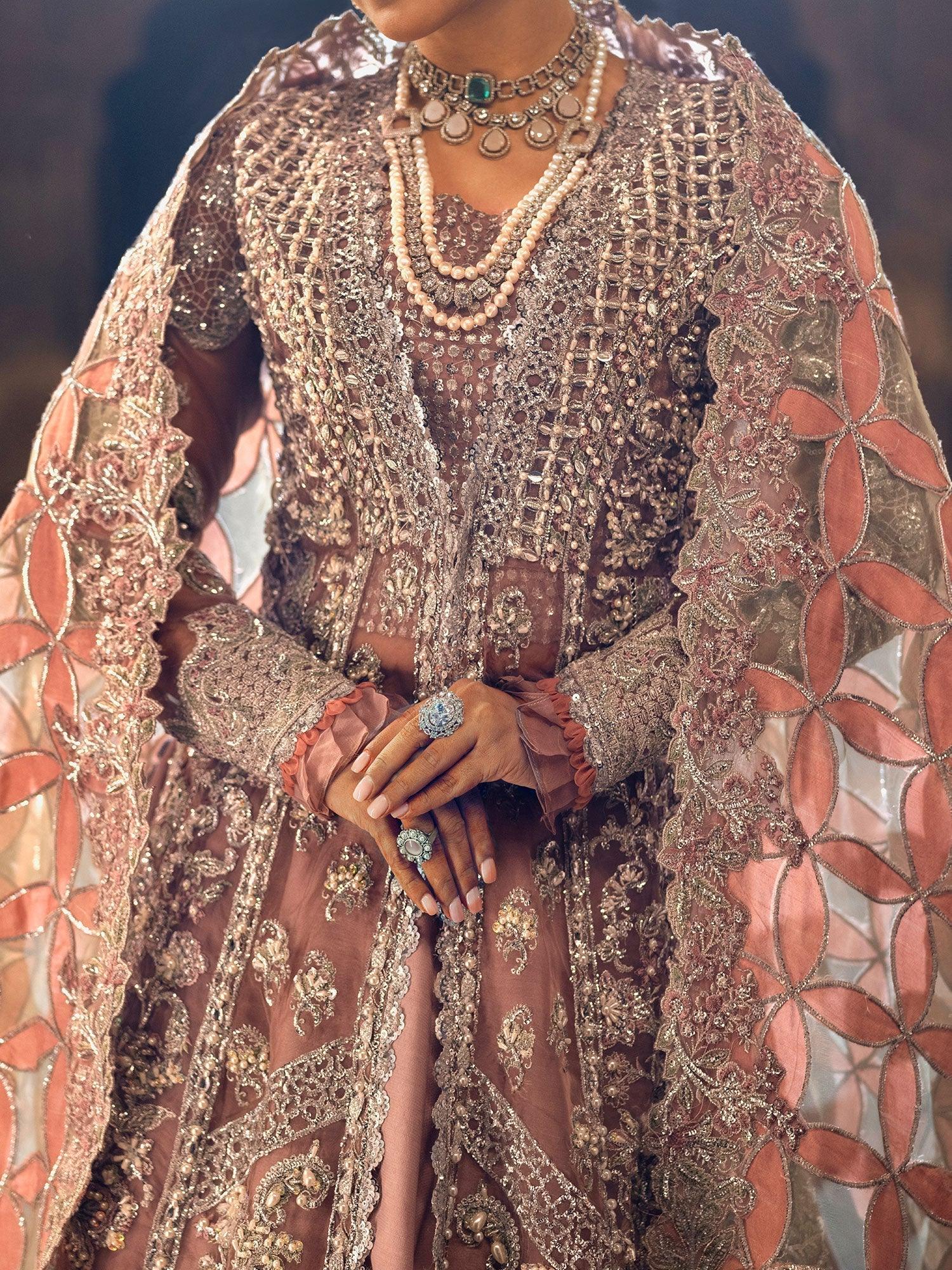 Maryam Hussain | Gulaab Wedding Formals 24 | Mahi - Aqsa Fabrics